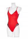 Karl Lagerfeld swimming suit red
