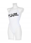 Karl Lagerfeld swimming suit white