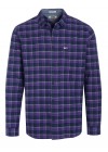 Tommy Jeans flannel shirt purple