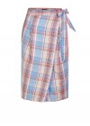 Gant wrap-around skirt multicolored