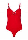 Love Moschino top red