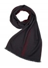 Emporio Armani scarf dark grey