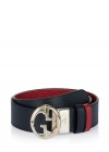 Gucci reversible belt black-red