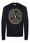 Versace Jeans Couture pullover schwarz-gold
