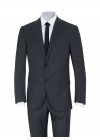 Virgin-wool ACADEMY Single-breasted Suit with Notched Lapel