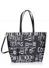 Versace Jeans Couture bag black white
