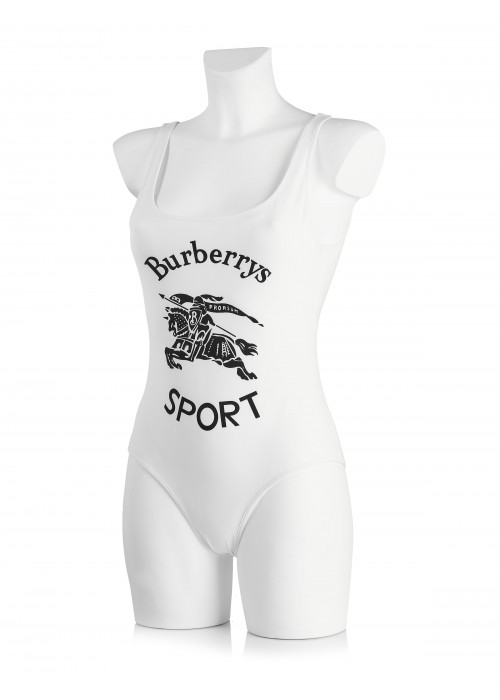 Burberry swimming suit white