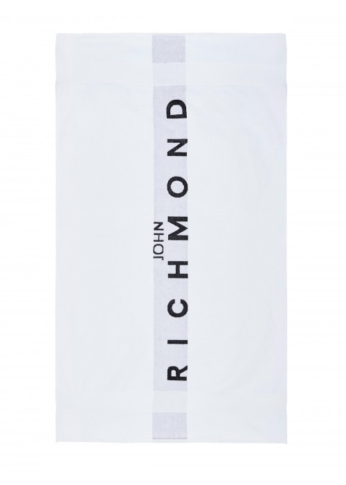 John Richmond towel black & white