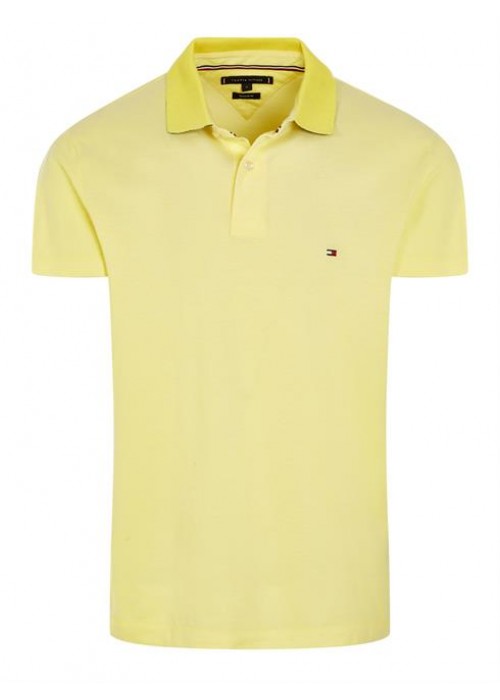 Tommy Hilfiger Poloshirt Yellow - Small