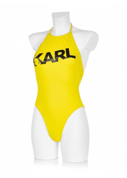 Karl Lagerfeld swimming suit yellow
