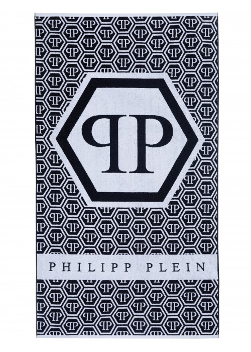 Philipp Plein towel black & white