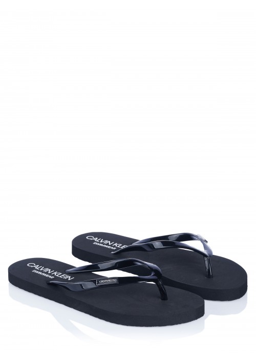 Calvin Klein sandal toe separator black