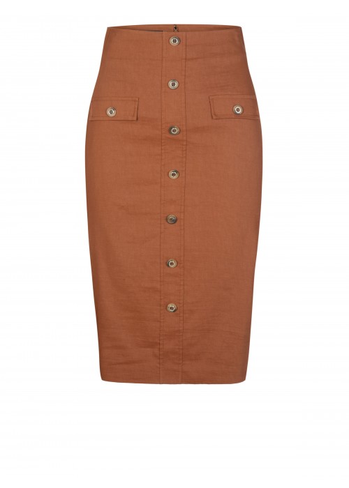 Pinko skirt brown