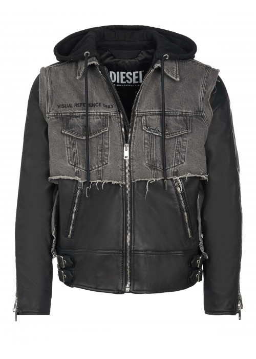 Diesel jacket black-grey