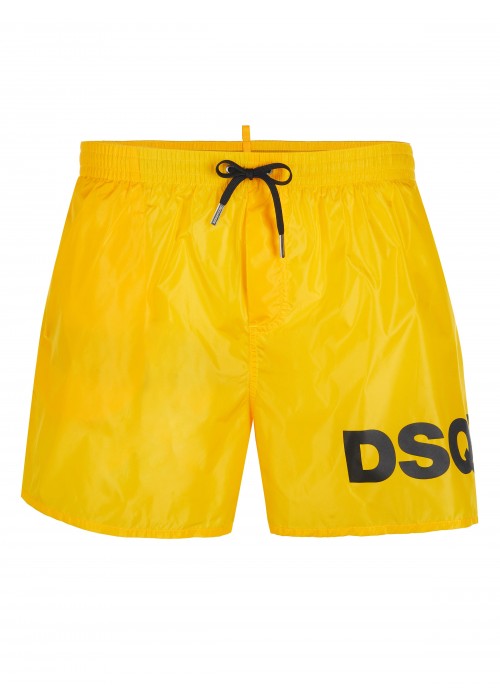 Dsquared2 swimming trunk yellow
