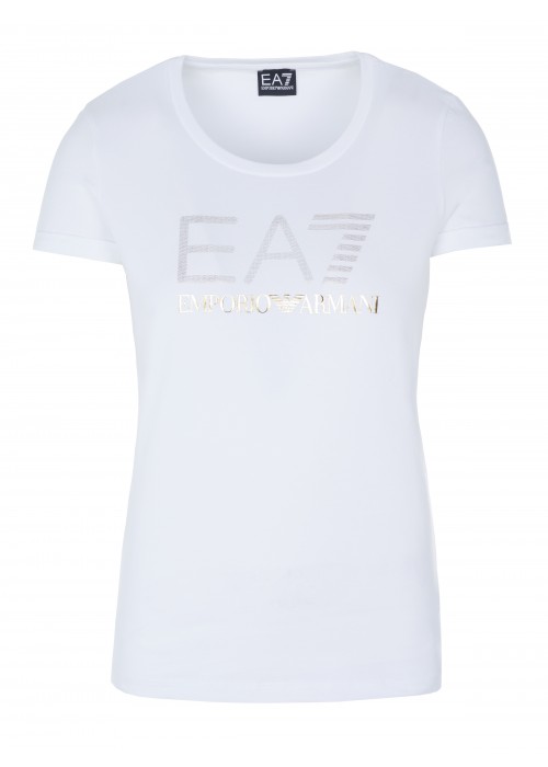 EA7 Emporio Armani top white