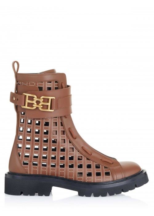Bally boot brown