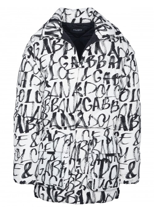 Dolce & Gabbana jacket white-black