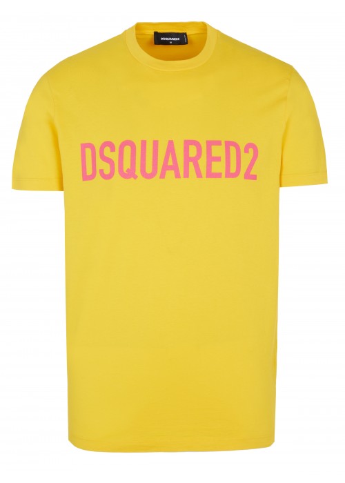 Dsquared2 t-shirt yellow