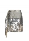 Pinko skirt silver