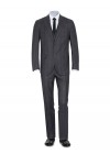 Corneliani suit grey-blue