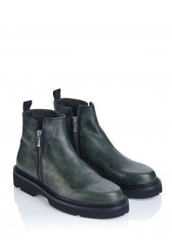 Pollini boot dark green